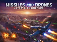 Missiles and Drones: A Strike On A Military Base — δωρεάν online παιχνίδι