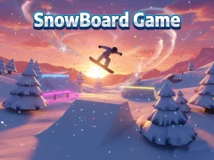 SnowBoard Game — δωρεάν online παιχνίδι