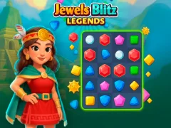 Jewels Blitz Legends — δωρεάν online παιχνίδι
