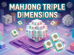 Mahjong Triple Dimensions — δωρεάν online παιχνίδι
