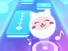 Music Cat! Piano Tiles Game 3D — δωρεάν online παιχνίδι