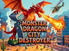 Monster Dragon City Destroyer — δωρεάν online παιχνίδι