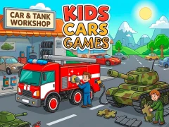 Kids Cars Games — δωρεάν online παιχνίδι