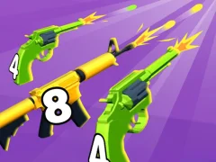 Merge 2048 Gun Rush — δωρεάν online παιχνίδι