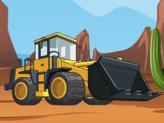 Bulldozer Jigsaw — δωρεάν online παιχνίδι