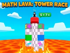 Math Lava: Tower Race — δωρεάν online παιχνίδι
