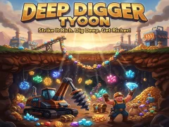 Deep Digger Tycoon — δωρεάν online παιχνίδι