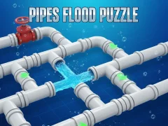 Pipes Flood Puzzle — δωρεάν online παιχνίδι