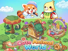 Cute Animal World — δωρεάν online παιχνίδι