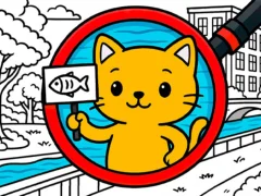 Find The Cat Cat Search — δωρεάν online παιχνίδι