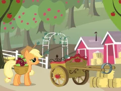 My Little Pony Applejack's Apple Harvest — δωρεάν online παιχνίδι