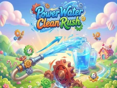 Power Water Clean Rush — δωρεάν online παιχνίδι
