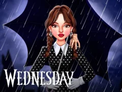 Celebrity Wednesday Addams Style — δωρεάν online παιχνίδι