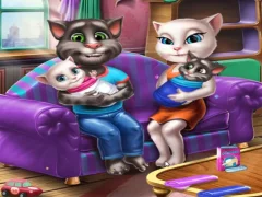 Angela Twins Family Day — δωρεάν online παιχνίδι