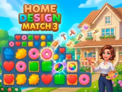 Home Design Match 3 — δωρεάν online παιχνίδι