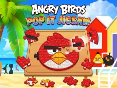 Angry Birds Pop It Jigsaw — δωρεάν online παιχνίδι