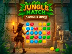 Jungle Match Adventures — δωρεάν online παιχνίδι