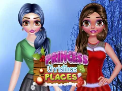 Princess Christmas Places — δωρεάν online παιχνίδι