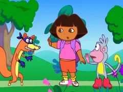 Dora The explorer  Crocodile Lake — δωρεάν online παιχνίδι