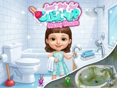 Sweet Baby Girl Cleanup Messy House — δωρεάν online παιχνίδι