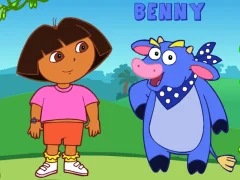 Dora's Meet My Friends — δωρεάν online παιχνίδι