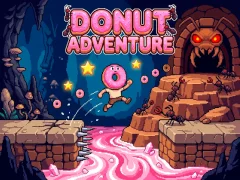 Donut Adventure — δωρεάν online παιχνίδι