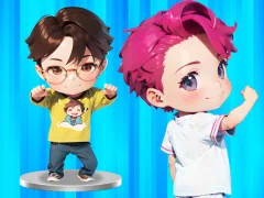 BTS Chibi Claw Machine — δωρεάν online παιχνίδι