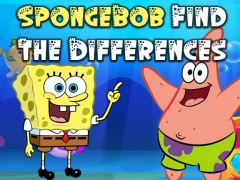 SpongeBob Find The Differences — δωρεάν online παιχνίδι