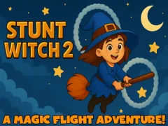 Stunt Witch 2 — δωρεάν online παιχνίδι