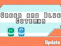 Green and Blue Cuteman — δωρεάν online παιχνίδι