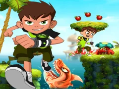 Ben 10 Super Run Fast — δωρεάν online παιχνίδι