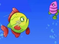 Fish Grow Eating Fish — δωρεάν online παιχνίδι