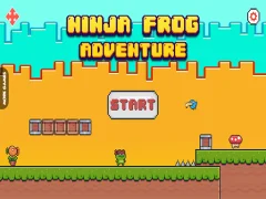 Ninja Frog Adventure — δωρεάν online παιχνίδι