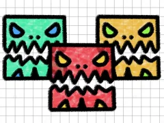 Geometry Dash Paper Note — δωρεάν online παιχνίδι