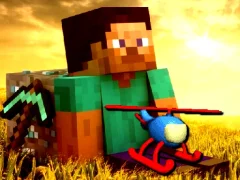 Minecraft Helicopter Adventure — δωρεάν online παιχνίδι
