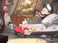 Gravity Falls Slide — δωρεάν online παιχνίδι