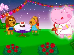 Hippo Valentine's Cafe — δωρεάν online παιχνίδι