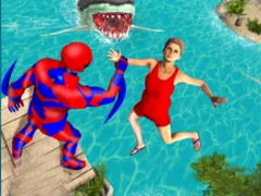 Superhero Police Speed Hero Rescue Mission — δωρεάν online παιχνίδι