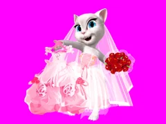 Talking Tom Angela City Wedding Boutique — δωρεάν online παιχνίδι