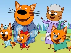 Cat Family Educational Games — δωρεάν online παιχνίδι