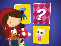 Little Red Riding Hood Memory Card Match — δωρεάν online παιχνίδι