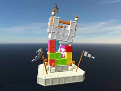 Castle Destruction Blocks — δωρεάν online παιχνίδι