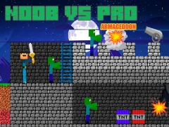 Noob vs Pro Armageddon — δωρεάν online παιχνίδι