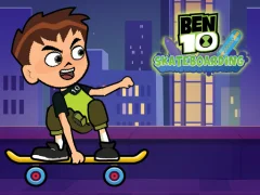 Ben 10 Skateboarding — δωρεάν online παιχνίδι