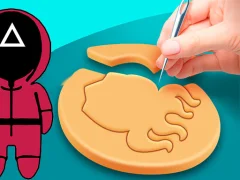 Squid Game cookie Puzzle — δωρεάν online παιχνίδι