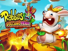 Rabbids Volcano Panic — δωρεάν online παιχνίδι