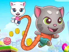 Tom & Angela Jump — δωρεάν online παιχνίδι