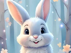 Easter Bunny Coloring Book — δωρεάν online παιχνίδι