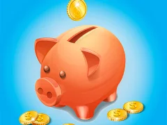 Piggy Coin Happy — δωρεάν online παιχνίδι