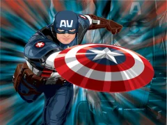 Captain America Disc — δωρεάν online παιχνίδι
